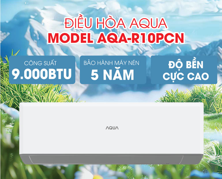 điều hòa aqua AQA-R10PCN
