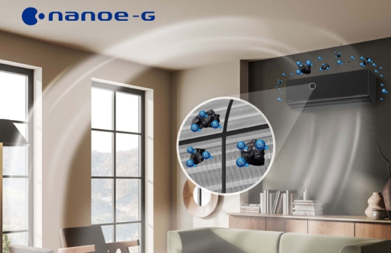 Hệ thống lọc bụi min bằng công nghệ nanoeG