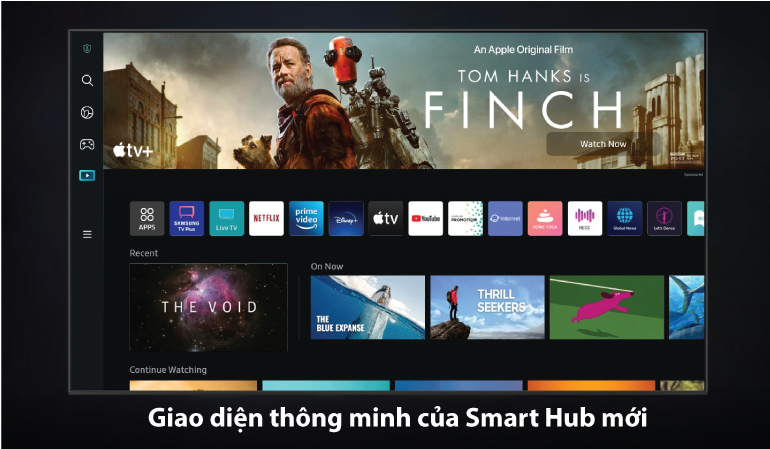 giao diện thông minh của Smart Hub mới