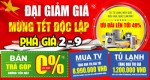 ĐẠI GIẢM GIÁ MỪNG TẾT ĐỘC LẬP