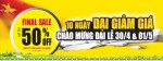 Mừng Đại Lễ giảm sốc Điều hòa từ 30/4 đến 9/5