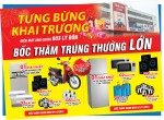Mở rộng khai trương Khuyến mại lớn - Trúng thưởng lớn